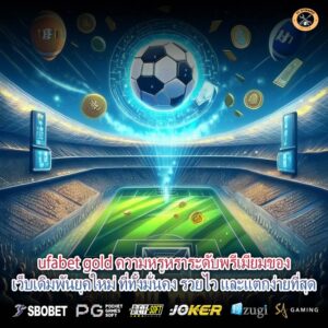 ufabet gold ความหรูหราระดับพรีเมียมของเว็บเดิมพันยุคใหม่ ที่ทั้งมั่นคง รวยไว และแตกง่ายที่สุด