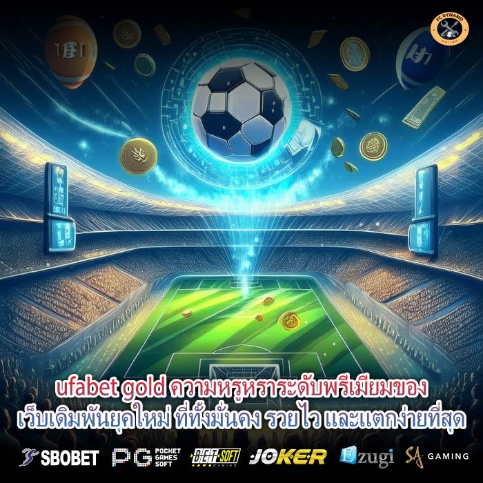 ufabet gold ความหรูหราระดับพรีเมียมของเว็บเดิมพันยุคใหม่ ที่ทั้งมั่นคง รวยไว และแตกง่ายที่สุด